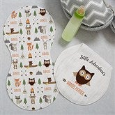 Owl Burp Cloth