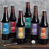 6pc Beer Bottle Label
