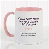 11 oz. Pink Mug