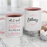 11 oz. Pink Mug