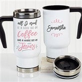 14 oz. Handle Travel Mug