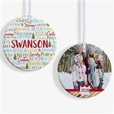 Personalized Family Ornaments - Whimsical Winter - 21702