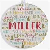 Personalized Family Ornaments - Whimsical Winter - 21702