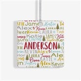 Personalized Family Ornaments - Whimsical Winter - 21702