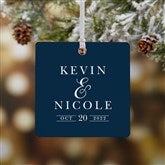 2.75" Square Metal - 1 Sided