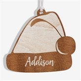Personalized Santa Hat Christmas Ornament - 21723