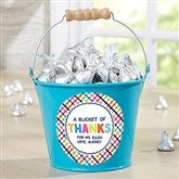 Mini Turquoise Bucket