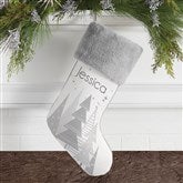 Grey Fur Stocking