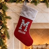 Farmhouse Christmas Personalized Christmas Stockings - 21847