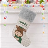 Grey Fur Stocking