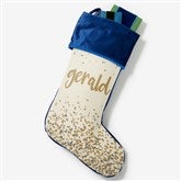 Sparkling Name Personalized Christmas Stockings - 21872