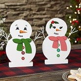 9.5" H Snowman