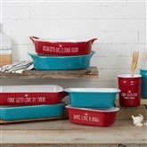 Made With Love Personalized Ceramic Bakeware - 21956