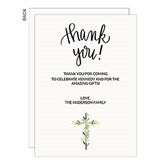 Signature Card