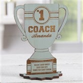 Blue Stain Wood Trophy