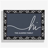 Personalized Doormats - Hi, Hello, Welcome - 23572
