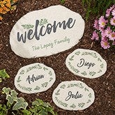 Cozy Home Personalized Garden Stepping Stones - 24157
