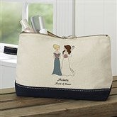 Navy Make-Up Bag