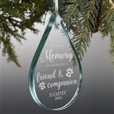 Premium Glass Teardrop