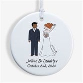 Wedding Couple Personalized Ornaments by philoSophies - 24565