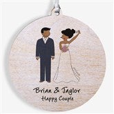 Wedding Couple Personalized Ornaments by philoSophies - 24565