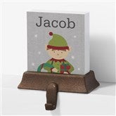Wintry Cheer Personalized Stocking Holders - 24583
