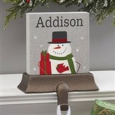 Snowman Stocking Holder