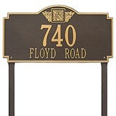Bronze/Gold Lawn Sign