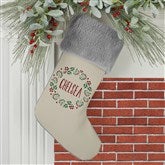 Grey Fur Stocking