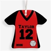 Personalized Volleyball Ornament - Volleyball Sports Jersey - 24912