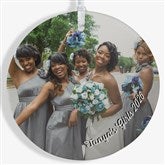 Wedding Photo Memories Personalized Photo Ornaments - 24917