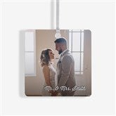 Wedding Photo Memories Personalized Photo Ornaments - 24917