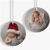 Baby Photo Memories Personalized Photo Ornaments - 24920