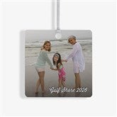 Vacation Photo Memories Personalized Photo Ornaments - 24921