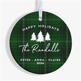 Personalized Christmas Ornaments - Woodsy Winterland - 24925