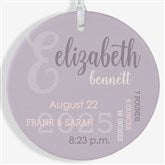 All About Baby Girl Personalized Christmas Ornaments - 24929