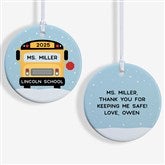 Best Bus Driver Personalized Ornaments - 24937