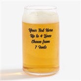 Custom Printed Beer Glasses - 24997