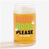 Personalized Halloween Beer Glasses - Lets Get Smashed - 25063