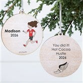 Personalized Cross Country Runner Ornaments by philoSophies - 25560