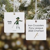 2.75 Square Metal - 2 Sided