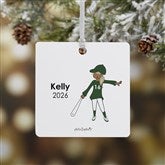 Personalized Baseball Player Christmas Ornaments by philoSophies - 25561