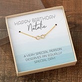 Gold Infinity Necklace