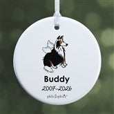 Personalized Collie Memorial Ornaments by philoSophies - 25779