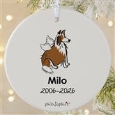 Personalized Collie Memorial Ornaments by philoSophies - 25779