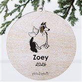Personalized Collie Memorial Ornaments by philoSophies - 25779