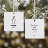Personalized Dalmatian Memorial Ornaments by philoSophies - 25780