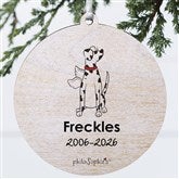 Personalized Dalmatian Memorial Ornaments by philoSophies - 25780
