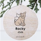 Personalized Bulldog Memorial Ornaments by philoSophies - 25781