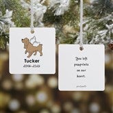 Personalized Cocker Spaniel Memorial Ornaments by philoSophies - 25782